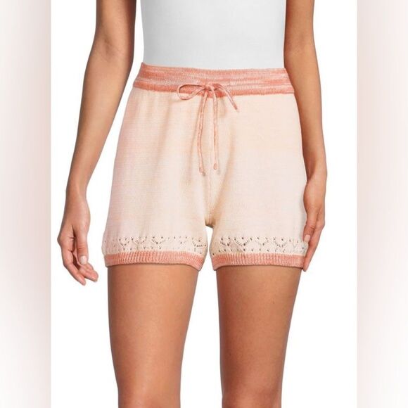 BCBGENERATION Pointelle Sweater Shorts - Picture 1 of 8